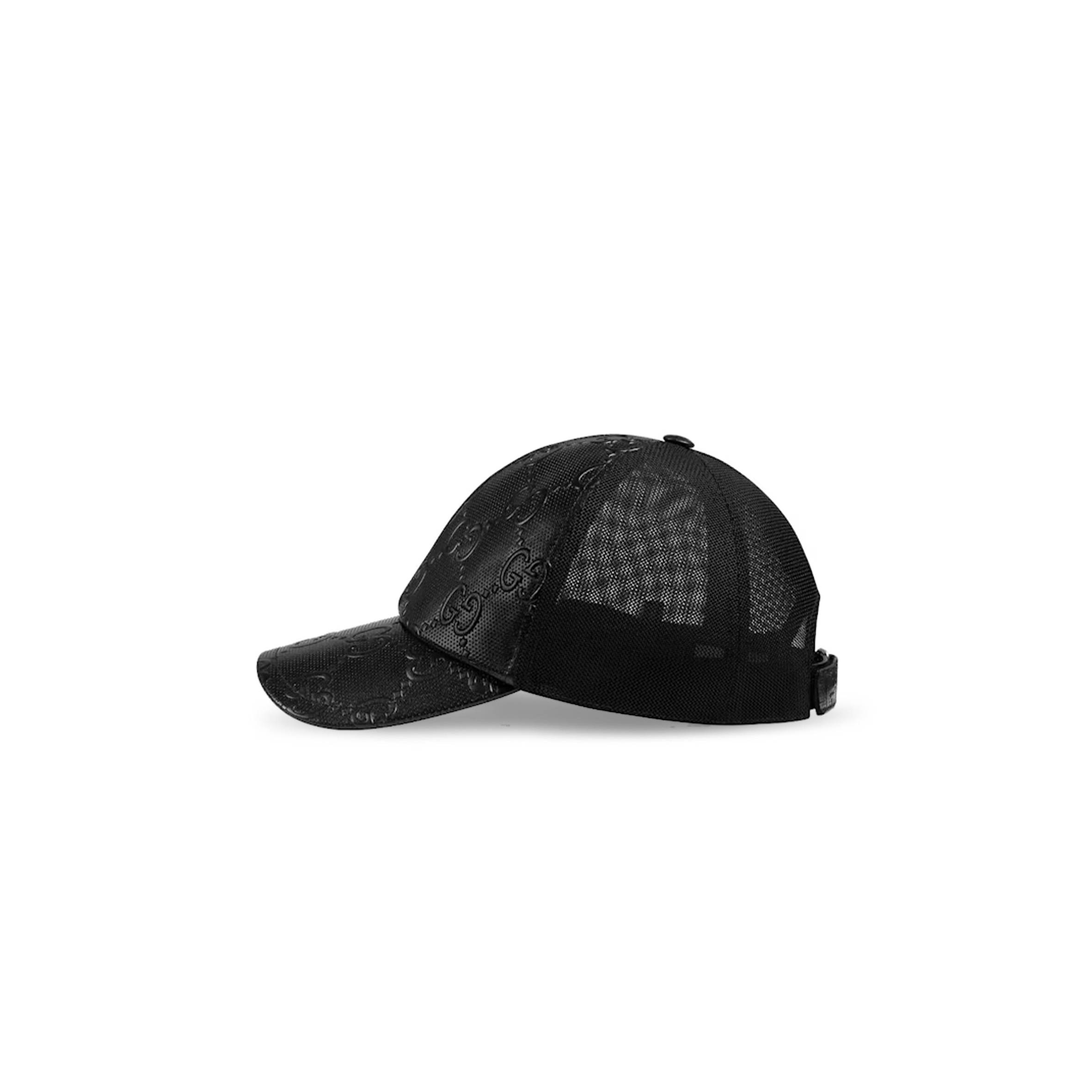 GUCCI GG EMBOSSED BASEBALL HAT 627156
